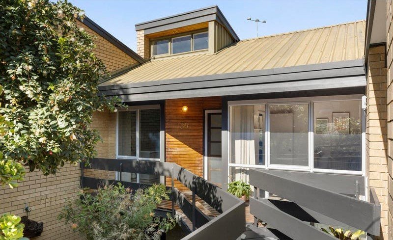 Exterior of the Bulleen home presented for auction