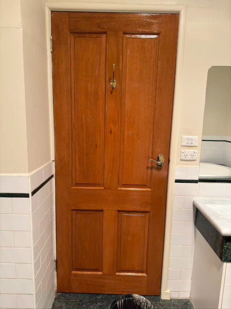Finished interior room repaint and natural light entry